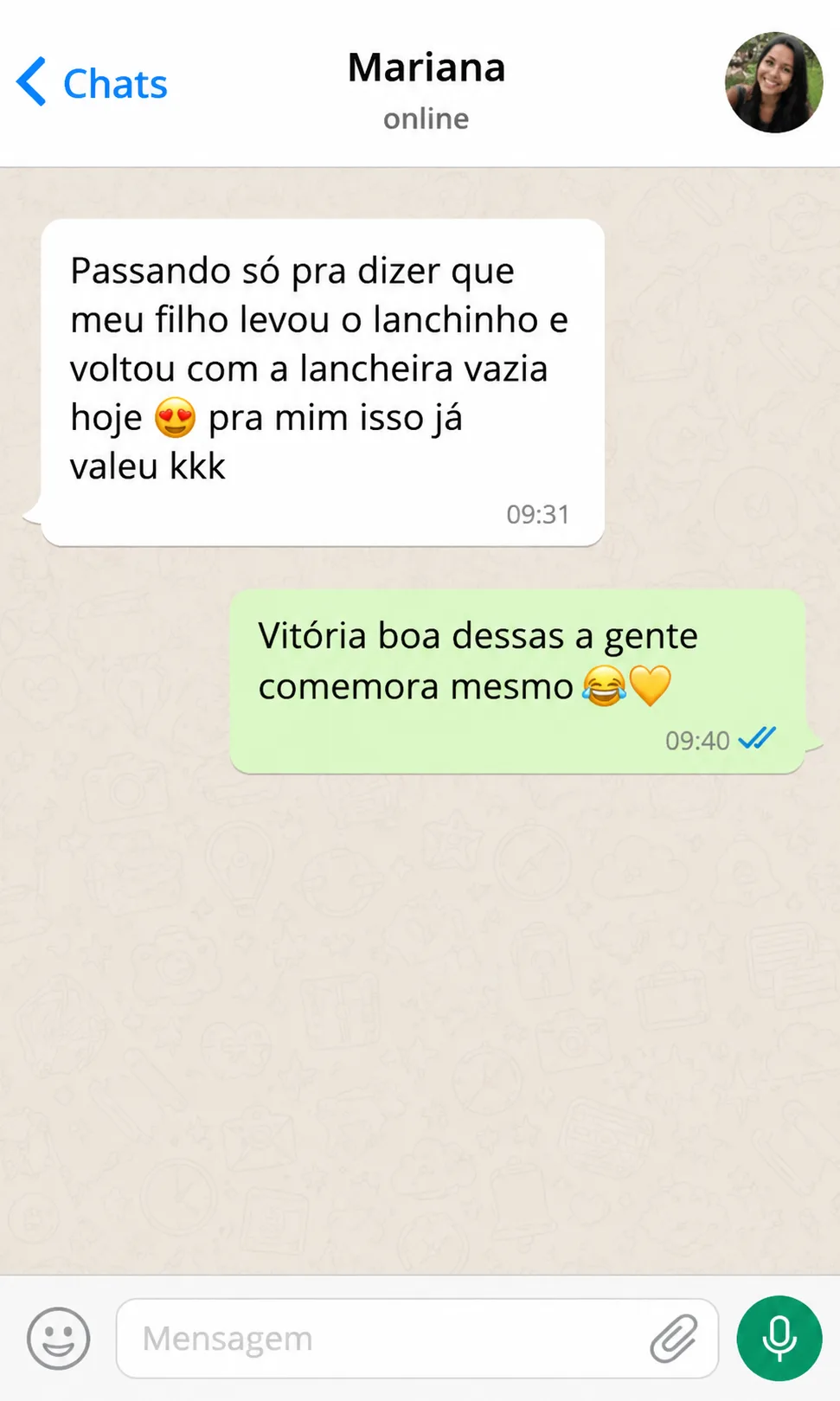 Depoimento 7 de cliente do Lanchinho Campeão